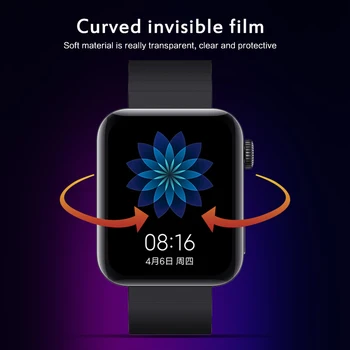 1/2/3/5pc Anti-amprente Soft TPU Screen Protector Hidrogel Film Pentru Xiaomi Watch Inteligent Watch Bratara Complet Capacul de Protecție
