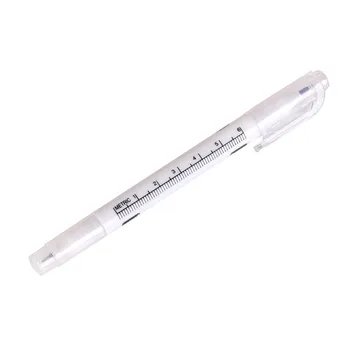 1buc Tatuaj Piele Marker Piercing Marcarea Creion pentru Sprancene Tatuaj Scrib Instrument de Aprovizionare Chirurgical Dublu Capete Marcajul Punct 1mm 0,5 mm