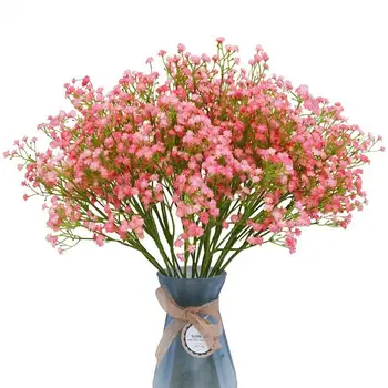 90Heads 52cm Copii Respirație Artificială Flori de Plastic Gypsophila DIY Buchete Florale Aranjament pentru Nunta Decor Acasă Fierbinte