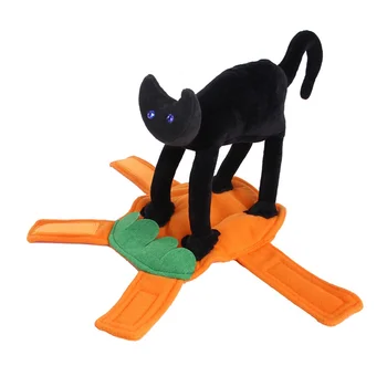 Animal De Casă Pisică Câine Haine Pic Pisica Neagra Cosplay Joc De Rol Costum De Halloween Haine Imbraca Pisica Petrecere Costum Costum