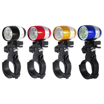 Biciclete Lumina Cap 6 LED-uri de Munte Biciclete MTB Furca Fata Ghidon Lanterna Bicicleta de Siguranță de Avertizare Lampa de Noapte cu Lanterna