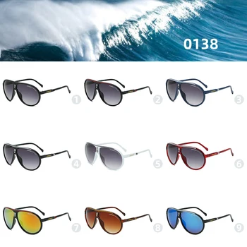 Clasic Supradimensionat ochelari de Soare Barbati Femei Vintage Retro Sport de Conducere Ochelari de Soare Cadru de Mare Colorate în aer liber Ochelari Ochelari de UV400