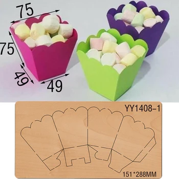 Cutie de Popcorn cuțit mucegai lemn moldYY1408Is Compatibil cu cele Mai multe Manuale de Tăiat Mor