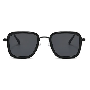 Design de Brand Metal Steampunk din Piele Polarizat ochelari de soare Barbati de Moda pentru Femei ochelari de soare Vintage UV400 Ochelari de Nuante gafas de sol