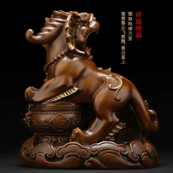 Ju Cai Pixiu Norocos Pixiu Decoratiuni Ușă Acasă Meserii Living Decor Figurine Miniaturi Ornamente Chineză Mascota