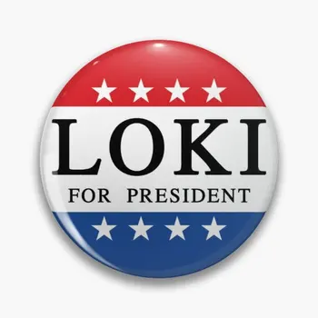 Loki Pentru Președintele Pin Buton Personalizabil Moale Butonul Pin Haine Decor Bijuterii Amuzant, Iubitor De Metal Desene Animate Brosa Guler Insigna