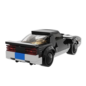 MOC Versiune Imbunatatita ITT Knight Rider Masina Blocuri Model de Puzzle Cărămizi Set High-tech Vehicul de Curse pentru Copii Jucarii Cadou