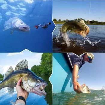 Momeală de pescuit 15.5 g / 10cm Cu Ambalaj cu 7 Noduri Pește Momeală Bionic Momeli Artificiale Rigide Momeală Pește Biban Momeli de Pește Combate