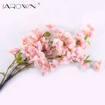Mătase artificială sakura cherry flores floare de cires Oriental Nunta de Decorare camera de hotel petrecere accesoriu Flori de Matase
