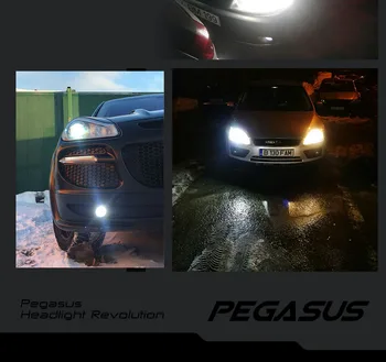PEGASUS Masina Faruri cu Halogen H16 1500lm Auto Bec Far 5000K