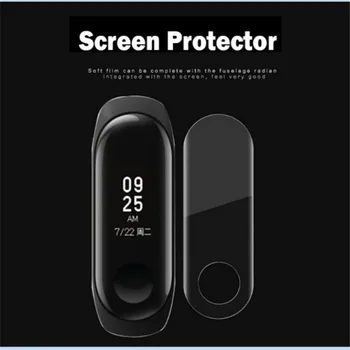 Pentru Xiaomi Mi Band 4 Ecran Protector De Film Moi Pentru Xiaomi Mi Band 4 Brățară Inteligent Accesorii Full Screen Permeabilitate Film