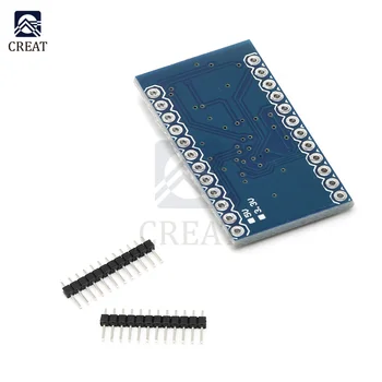 Pro Micro ATmega32U4 5V 16MHz Înlocui ATmega328 pentru Arduino Pro Mini cu 2 randuri Pin Header pentru Leonardo Mini Interfata Usb