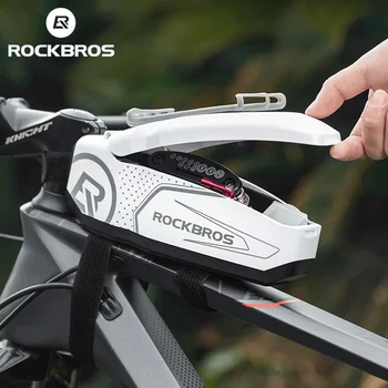 ROCKBROS Biciclete Sac de Ploaie Bicicleta Suport de Telefon Sac Impermeabil Coș de Biciclete 4-6.5' Față De Telefon Geanta Moto Accesorii Pentru Biciclete