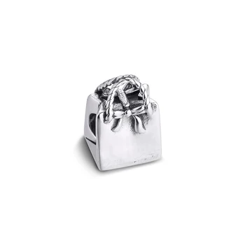 Se potrivesc Pandora Bratari Semnătura Sac de Farmece 925 Original Argint Margele pentru Bijuterii DIY Cadou Femei