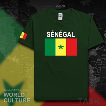 Senegal SEN barbati tricou 2017 tricouri națiune echipa tricou bumbac t-shirt îmbrăcăminte teuri țară sportive fotbalist Senegalez