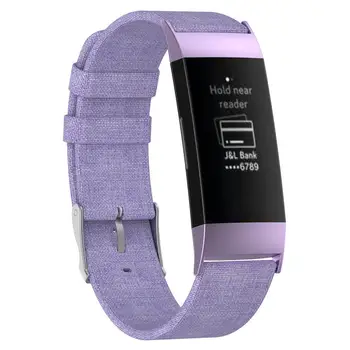 Shellhard Curea pentru Fitbit Charge 3 Inteligent Brățară Ceas Banda de Panza de Nailon de Înlocuire Pentru Barbati Femei Smartwatch trupa