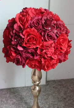 SPR-30cm/35cm/40cm/50cm10pcs/lot nunta de flori decorative drum duce artificiale masă de nuntă centrala floare cu bile decor