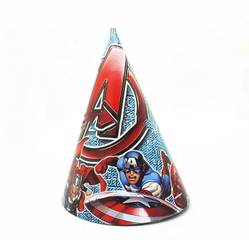 The Avengers Design Petrecere Decoratiuni Marvel Balon Pahare De Hârtie Plăci Copil De Dus Tacamuri De Unica Folosinta, Consumabile
