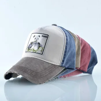 Unisex șapcă de Baseball pentru bărbați Hip Hop os bumbac Snapback capace Femei Brodate model animal tata pălărie om Gorras casquette