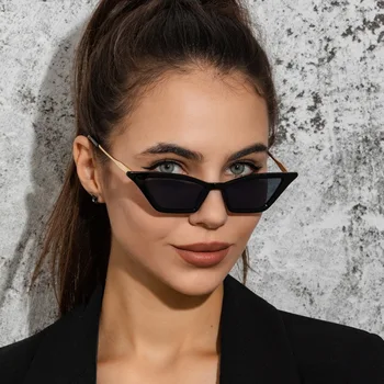 Vintage Sexy Lady Ochi de Pisica ochelari de Soare Femei de Moda se Răcească, Cadru Mic Hip-Hop Ochelari de Soare Pentru Femei UV400