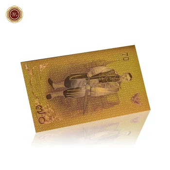 WR Culoare Bancnote Thailanda 70-a Aniversare de Aur a Bancnotelor False Bani pentru Decor de Colectare Cadouri Suveniruri