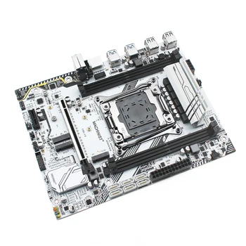 X99 Placa de baza LGA 2011-3 Set Kit Cu procesor Intel Xeon E5 2630L V3 CPU 16GB 2*8G DDR4 ECC REG RAM M-ATX WIFI NVME M. 2 SSD X99-K9