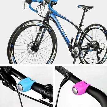 Xunting Biciclete Electronice Clopote 90 dB Horn Impermeabil MTB Bicicleta Ghidon Bell Gel de Siliciu Shell Inel Clopotele Accesorii pentru Biciclete