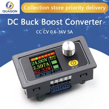 XYS3580 DC-DC Buck Boost Converter CC CV 0.6-36V 5A Modul de Putere Reglabil Reglementate de laborator de alimentare variabilă